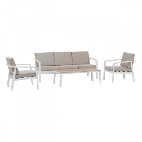 SALON PAVANE 5P BLANC