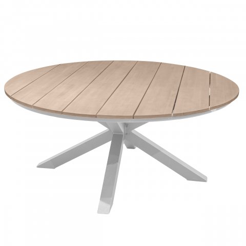 TABLE ORIENGO RD 8P ACACIA/BLA
