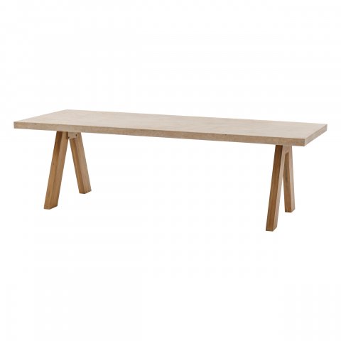 TABLE VENIZIA FIXE 8P NUDE/ACA