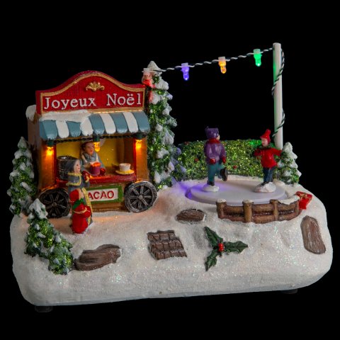 VILLAGE DE NOEL STAND CHOCOLAT MV 4L ML P