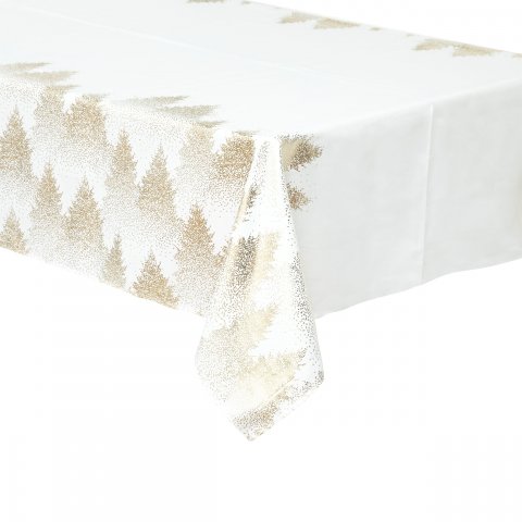 NAPPE SAPIN GRAN BL/OR 140X360