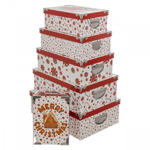 BOITES RECT X6 PAIN EPICE