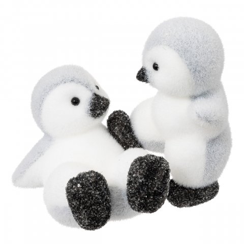 BEBES PINGOUINS JOUEURS 20CM