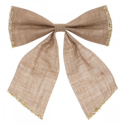 DK NOEUD JUTE FROSTED 34X28