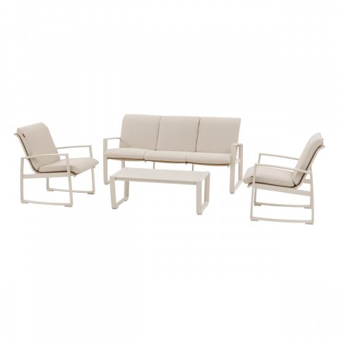 SALON BOREANE LIN/ARGILE 5P